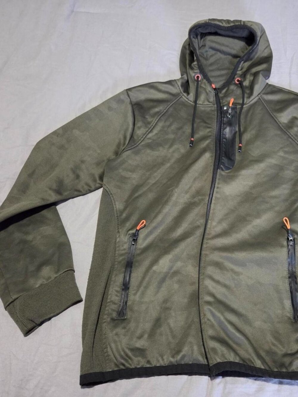 RK7 Tactical Style Full-Zip Hoodie Jacket